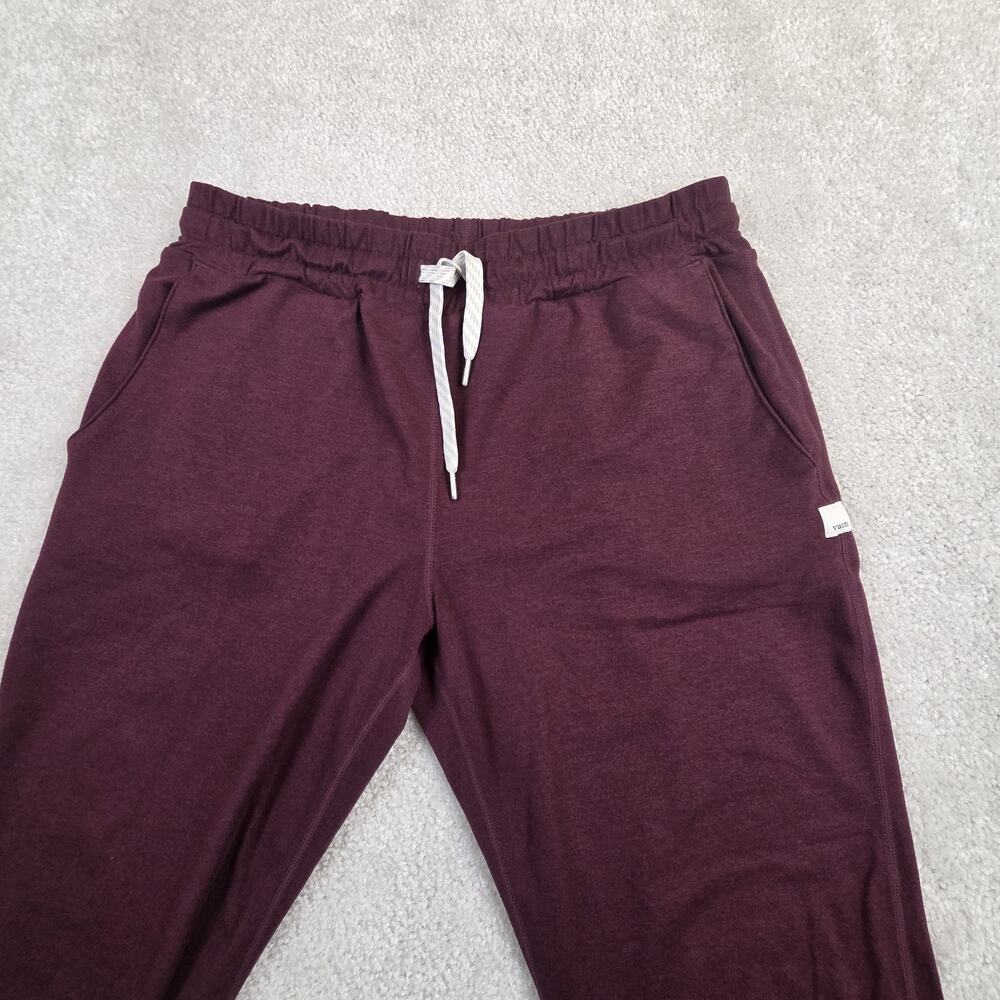 Vuori Performance Jogger Womens Small Burgundy Heather DreamKnit VW303 - Picture 3 of 10